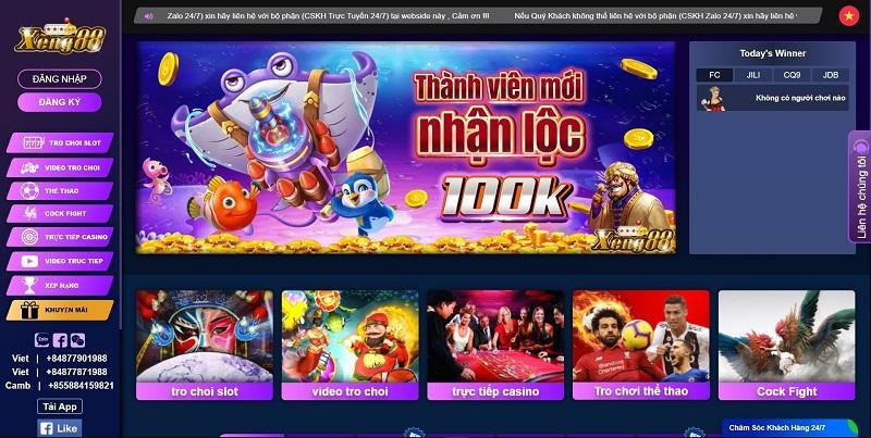 Những điểm vượt trội có tại xeng88 chi tiết