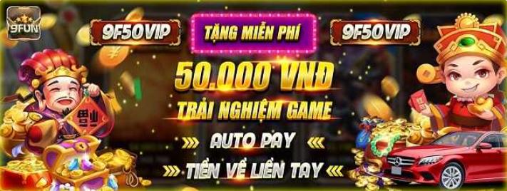 Vô số phần quà giá trị tại 9fun dành cho tân binh