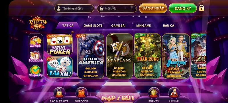 Cách bước tải vip79 pro cho điện thoại