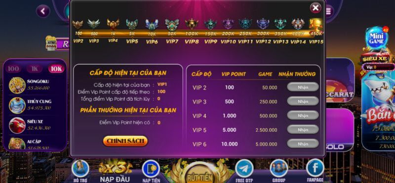 Khuyến mãi các sự kiện RoyVip88